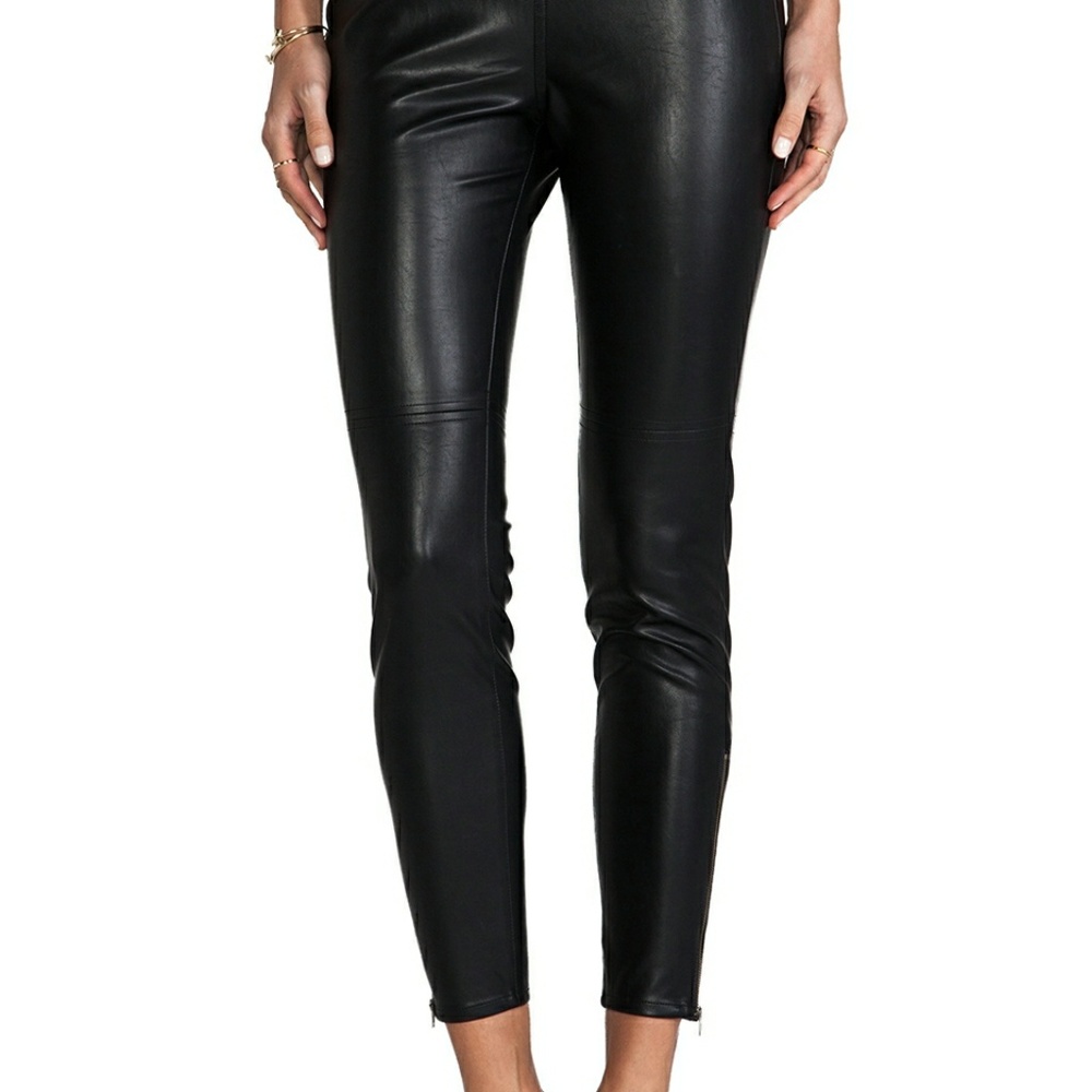 MM Couture Sexy Faux Leather Pants Waist 28